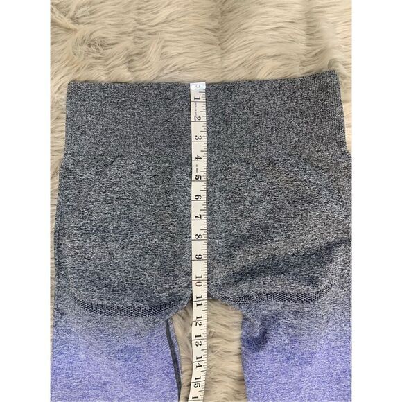 Gymshark | Adapt Ombre Seamless Leggings In Grey Purple - Picture 9 of 10